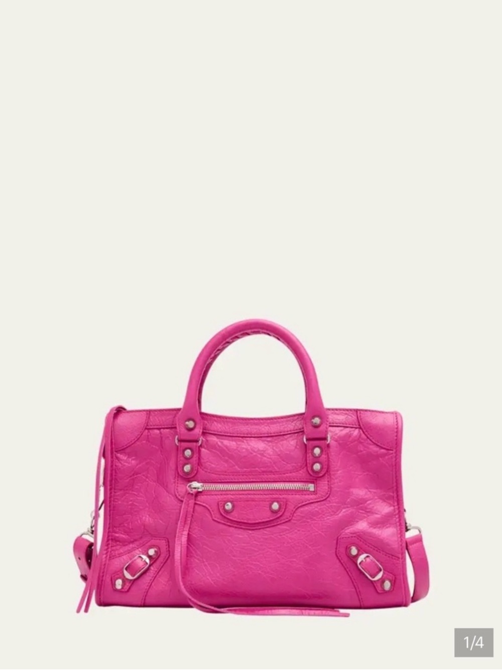 Balenciaga Le City Medium in Rose